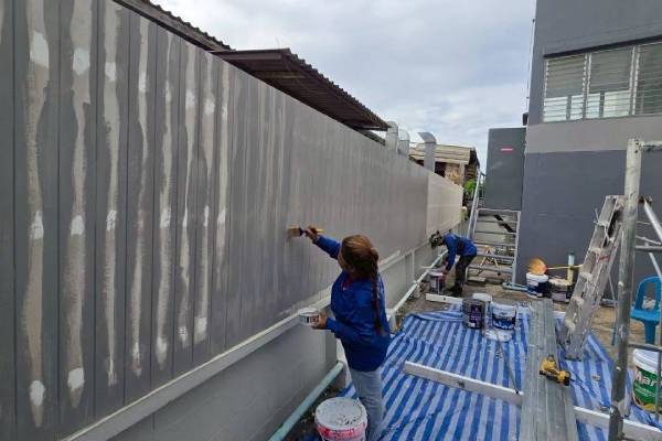 งานทาสีภายใน