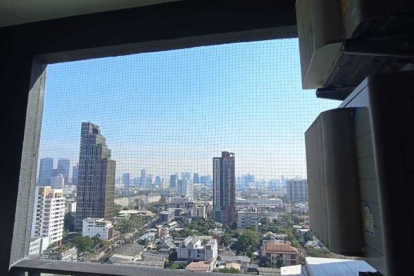 ติดตั้งตาข่ายกันนก